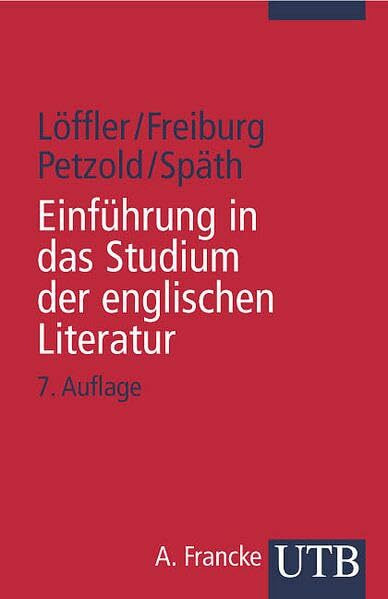 Einführung in das Studium der englischen Literatur