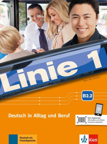 Linie 1 B2. Kurs- und Übungsbuch Teil 2 mit Audios und Videos