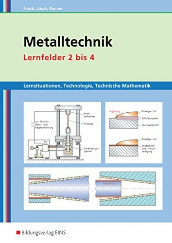 Metalltechnik, Industriemechanik, Zerspanungsmechanik / Lernsituationen: Metalltechnik, Industriemechanik, Zerspanungsmechanik / Metalltechnik ... / Lernfelder 2-4: Lernsituationen