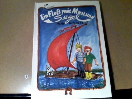 Ein Floß Mit Mast Und Segel,