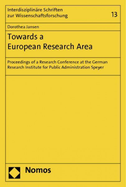 Towards a European Research Area