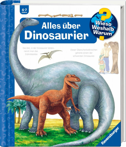 Wieso? Weshalb? Warum?, Band 12 - Alles über Dinosaurier (Sachbuch ab 4 Jahre - mit Klappen): Alles Uber Dinosaurier (Kernreihe, 12)