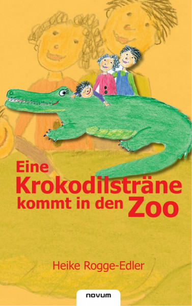 Eine Krokodilsträne kommt in den Zoo