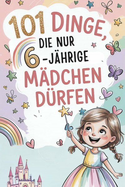 101 Dinge, die nur 6-jährige Mädchen dürfen: Das besondere Geschenk zum 6. Geburtstag – voller mutmachender, lustiger und liebevoller Gedanken