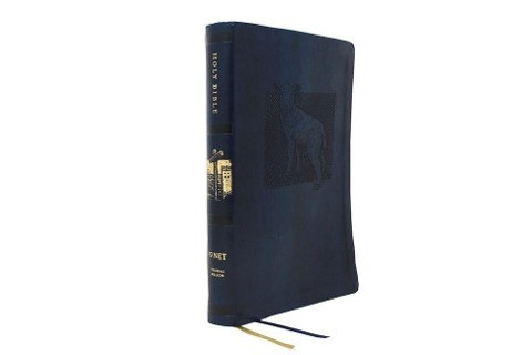 Net Bible, Thinline Art Edition, Large Print, Leathersoft, Blue, Comfort Print: Holy Bible