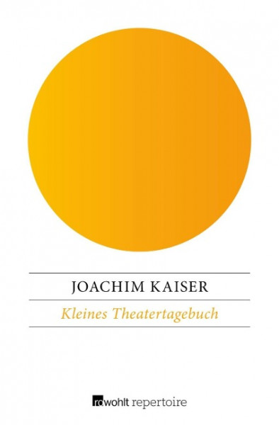 Kleines Theatertagebuch