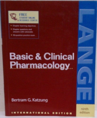 Basic and Clinical Pharmacology