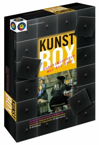 Die Prestel Kunstbox. Prestel Kunstspiel. Kunstfälschern auf der Spur. Für 2-5 Spieler ab 12 Jahren.