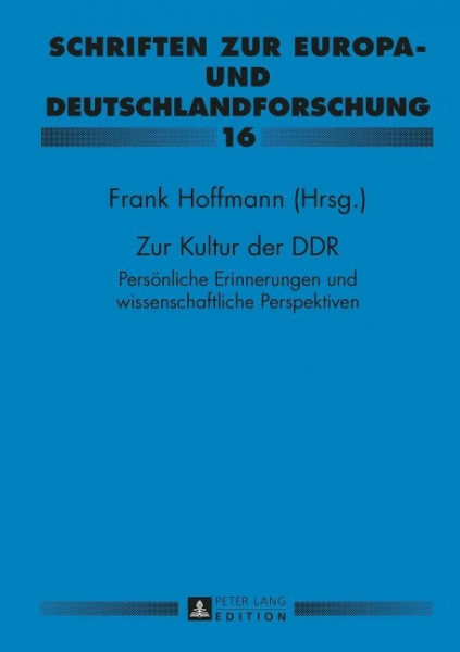 Zur Kultur der DDR