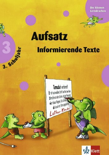 Aufsatz - Informierende Texte - 3. Schuljahr