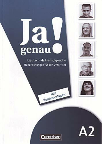 Ja genau! - Deutsch als Fremdsprache - A2: Band 1 und 2: Handreichungen für den Unterricht mit Kopiervorlagen