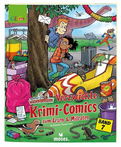 Redaktion Wadenbeißer Band 7 | Verzwickte Krimi-Comics zum Lesen und Mitraten | GEOlino