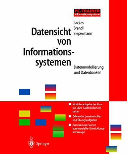 Datensicht von Informationssystemen. CD-ROM für Windows 3.1x/95