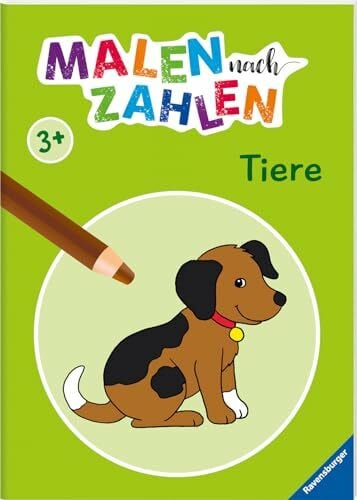 Malen nach Zahlen - Tiere