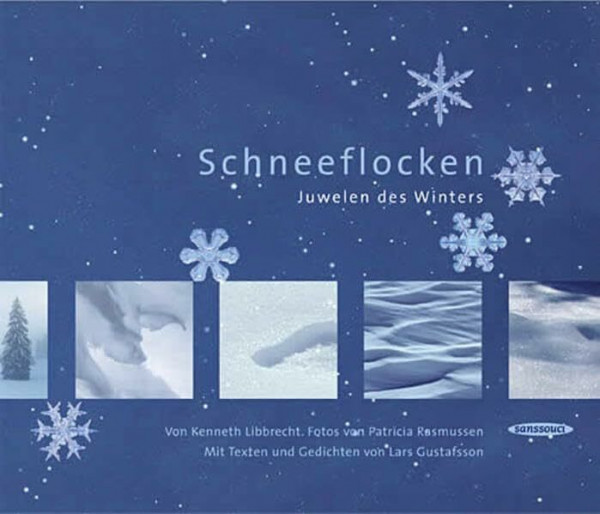 Schneeflocken. Juwelen des Winters.