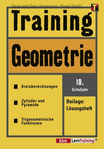 Training, Geometrie, 10. Schuljahr