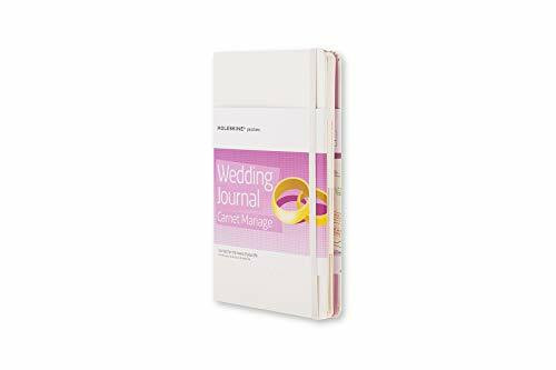 Moleskine Passion-Journal Hochzeit Large, Hardcover mit Prägung weiß
