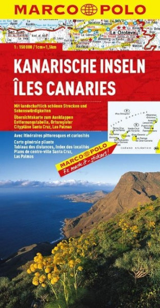 Spanien. 1:150000: MARCO POLO Karte Kanarische Inseln: TEIL 10 (Marco Polo Maps)