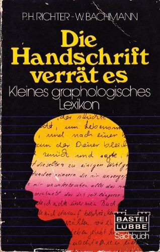 Die Handschrift verrät es