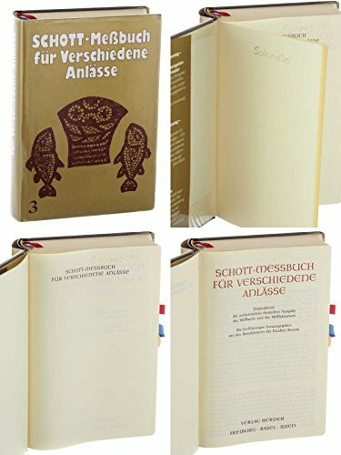 Schott-Meßbuch für verschiedene Anlässe (3)