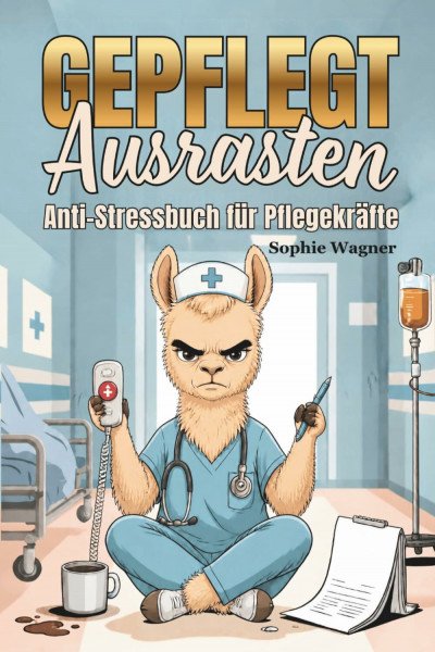 Gepflegt Ausrasten Anti-Stressbuch für Pflegekräfte