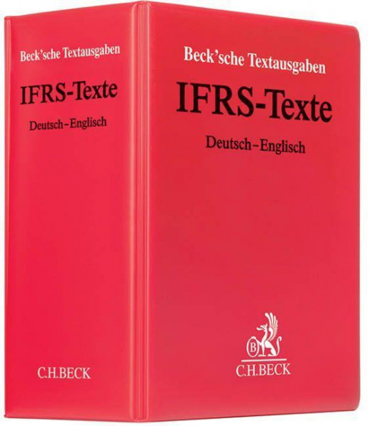 IFRS-Texte (mit Fortsetzungsnotierung). Inkl. 23. Ergänzungslieferung