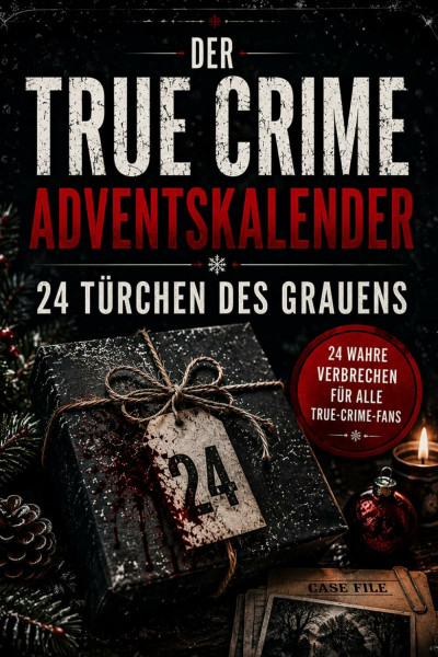 Der True Crime Adventskalender – 24 Türchen des Grauens: 24 wahre Verbrechen für True-Crime-Fans