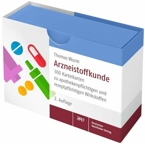 Arzneistoffkunde: Karteikarten zu apothekenpflichtigen und rezeptpflichtigen Wirkstoffen