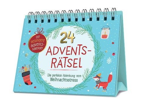 24 Adventsrätsel - Die perfekte Ablenkung vom Weihnachtsstress