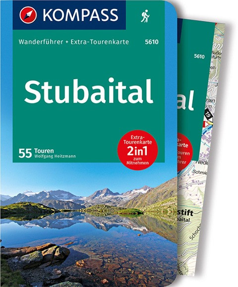 KOMPASS Wanderführer 5610 Stubaital