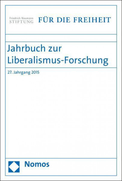 Jahrbuch zur Liberalismus-Forschung 2015