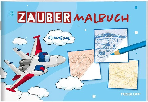 Zaubermalbuch. Flugzeuge