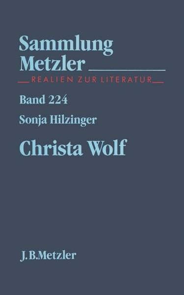 Christa Wolf (Sammlung Metzler)