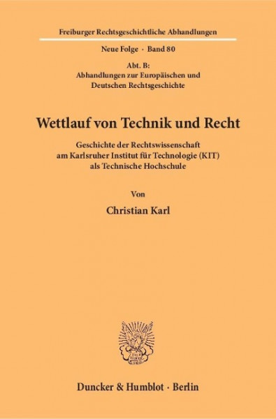 Wettlauf von Technik und Recht