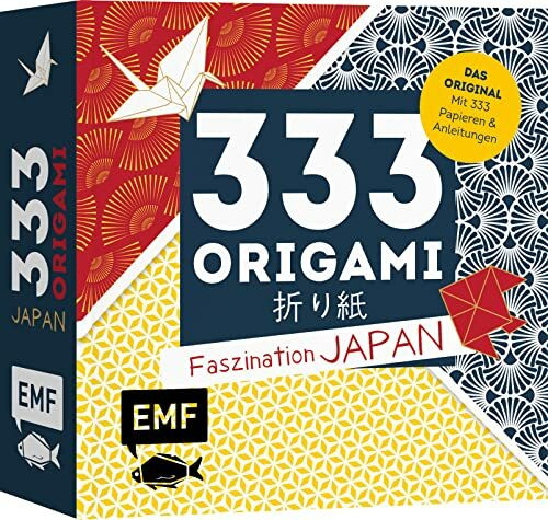 333 Origami – Faszination Japan: Das Original – Mit 333 Papieren & Anleitungen – von floralen bis traditionellen Mustern: Mit Anleitungen und 333 ... - von floralen bis traditionellen Mustern