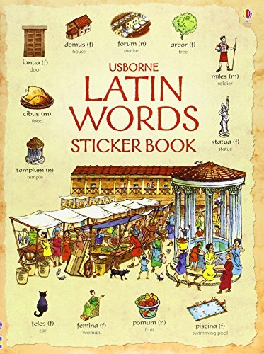 Latin Words Sticker Book Latin Words Sticker Book