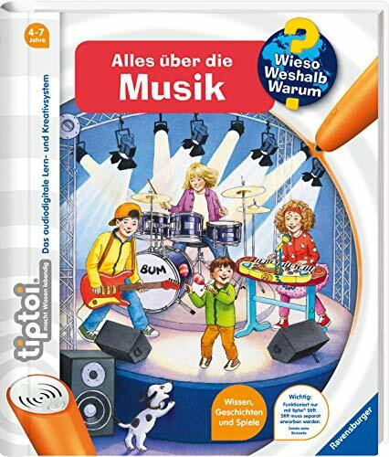 tiptoi® Alles über die Musik: Wissen, Geschichten und Spiele (tiptoi® Wieso? Weshalb? Warum?, 23)
