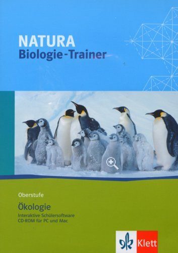 Natura Biologie-Trainer Oberstufe. Ökologie. CD-ROM für Windows 2000(SP4)/XP Home/Professional (SP2); Mac