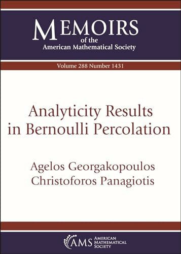 Analyticity Results in Bernoulli Percolation (Memoirs of the American Mathematical Society)