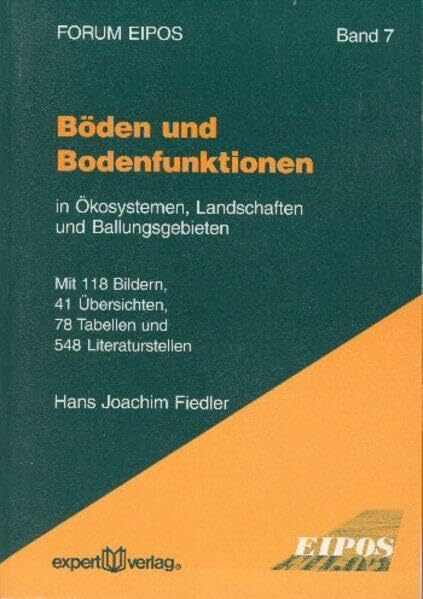 Böden und Bodenfunktionen: in Ökosystemen, Landschaften und Ballungsgebieten (Forum Eipos)