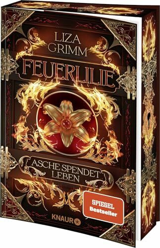 Feuerlilie. Asche spendet Leben: Roman | Limitierte Auflage mit Farbschnitt | Band 2 der High Fantasy-Dilogie um politische Intrigen und Elementarmagie (Die Bücher der Macht, Band 2)