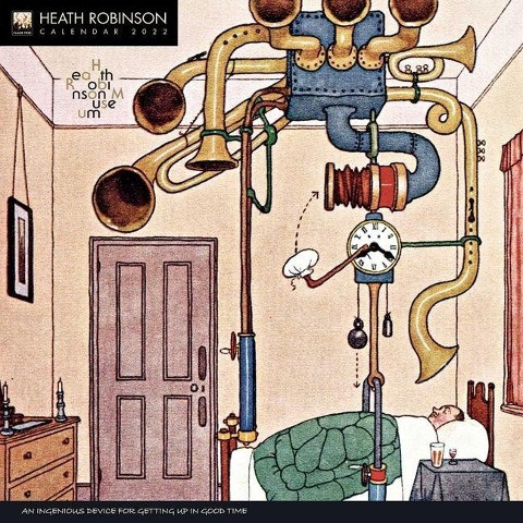 Heath Robinson Wall Calendar 2022 (Art Calendar)