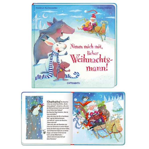 Nimm mich mit, lieber Weihnachtsmann! (Bücher für die Kleinsten)