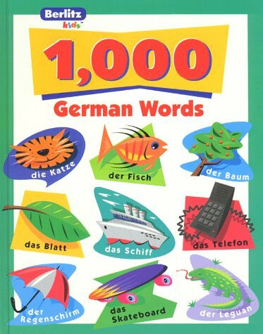 Berlitz Kids 1000 Words German