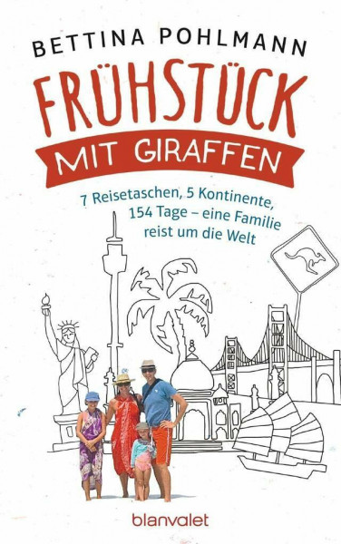 Frühstück mit Giraffen: 7 Reisetaschen, 5 Kontinente, 154 Tage – eine Familie reist um die Welt