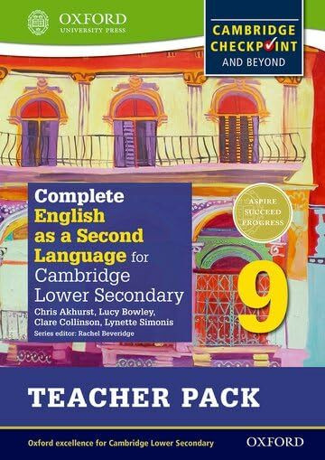 Complete English As a Second Language for Cambridge Secondary 1 Teacher + Cd (9)