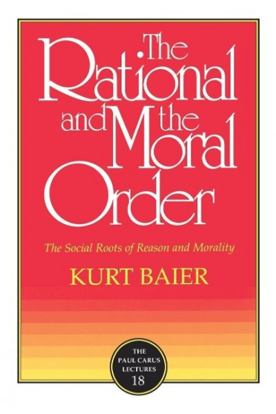 The Rational and the Moral Order