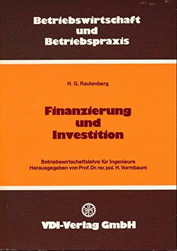 Finanzierung und Investition