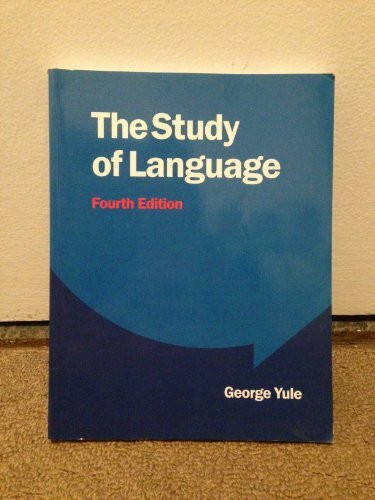 The Study of Language