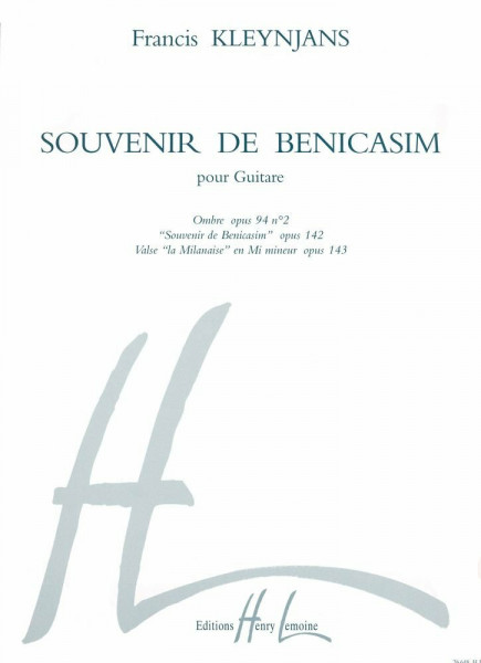 SOUVENIR DE BENICASIM --- GUITARE